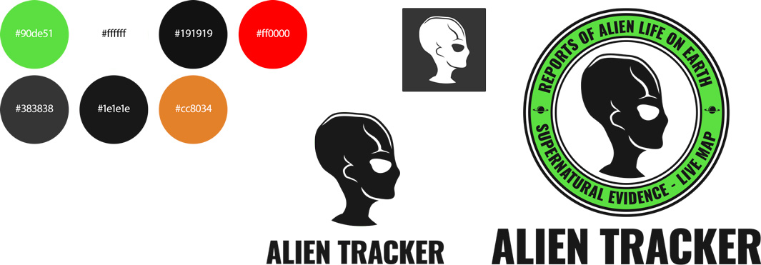 Brand Guidelines Alien Tracker.